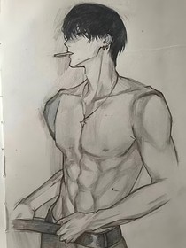 烟箫熏染了